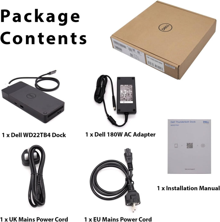 Dell Thunderbolt 4 Dock (WD22TB4)