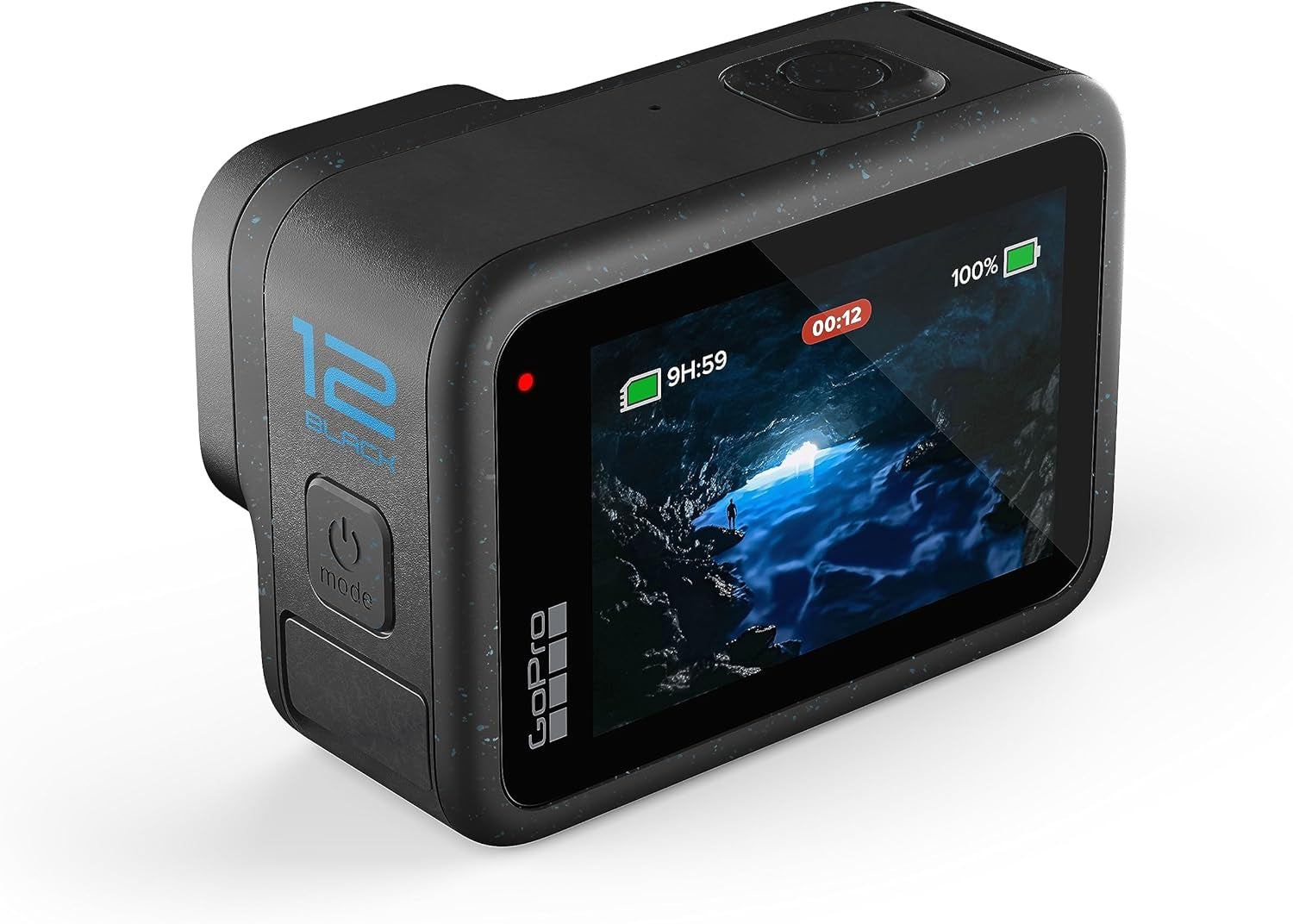Gopro HERO12 Black - Waterproof Action Camera with 5.3K60 Ultra HD Video, 27MP Photos, HDR, 1/1.9" Image Sensor, Live Streaming, Webcam, Stabilization