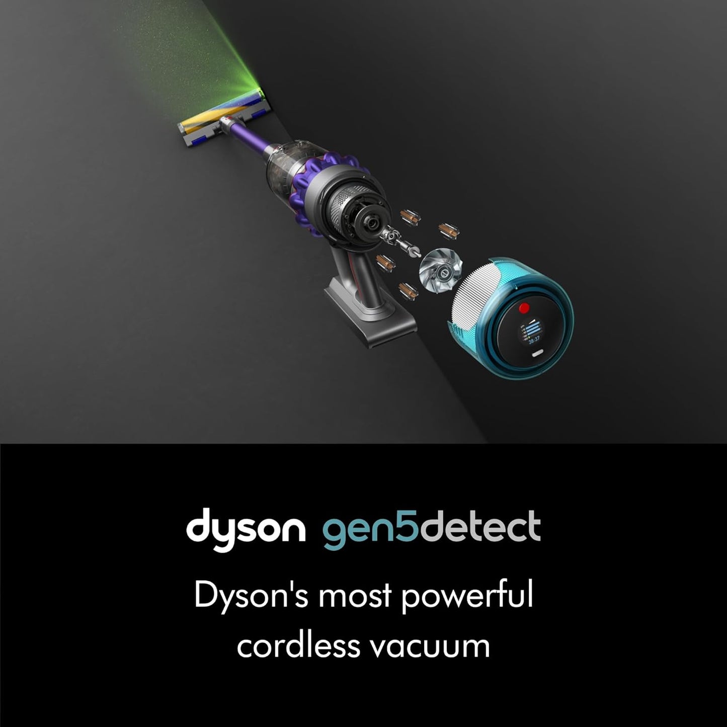 Dyson Gen5Detect Cordless Vacuum Cleaner, Purple/Purple, Large