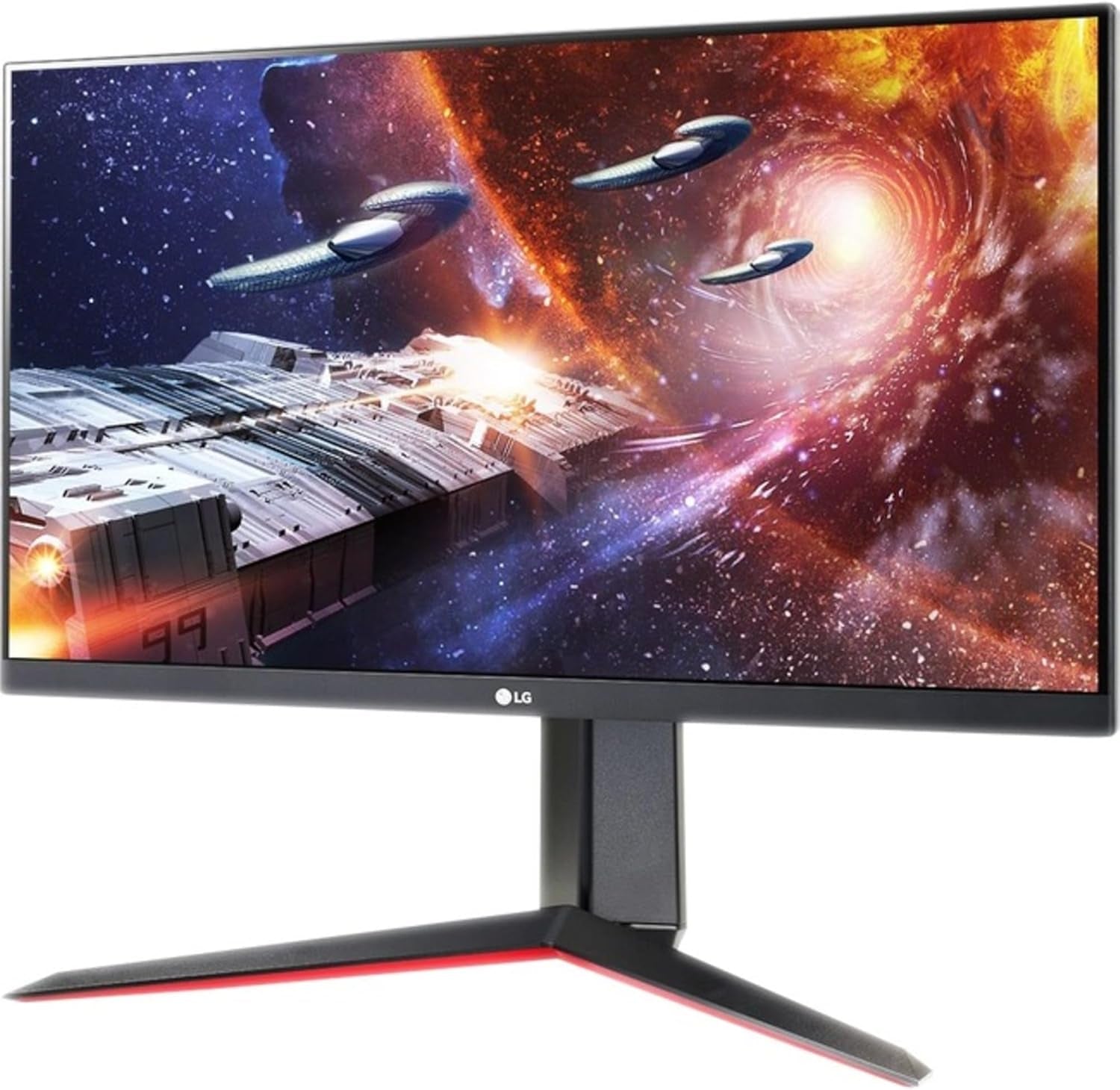 LG 24GN650-B Ultragear Gaming Monitor 24” FHD (1920 X 1080) IPS Display, 144Hz Refresh Rate, 1Ms (Gtg), AMD Freesync Premium, Tilt/Height/Pivot Adjustable Stand - Black