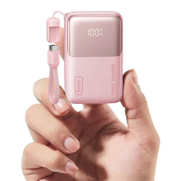 Cargador Portátil Power Bank INIU P50 10,000mAh Carga Rápida 45W USB-C