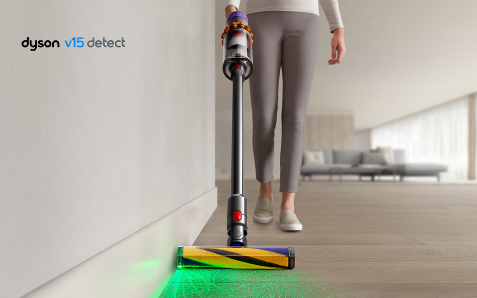 Dyson V15 Detect - Aspiradora inalámbrica amarillo/níquel