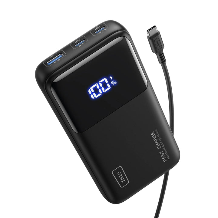 Power Bank INIU B62 20.000mAh 65W con Soporte y Carga Rápida