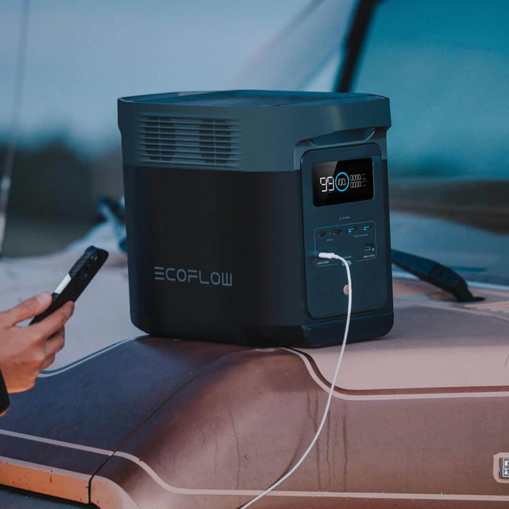 EcoFlow DELTA 2 - Estación de Energía Portátil LiFePO4 1800W