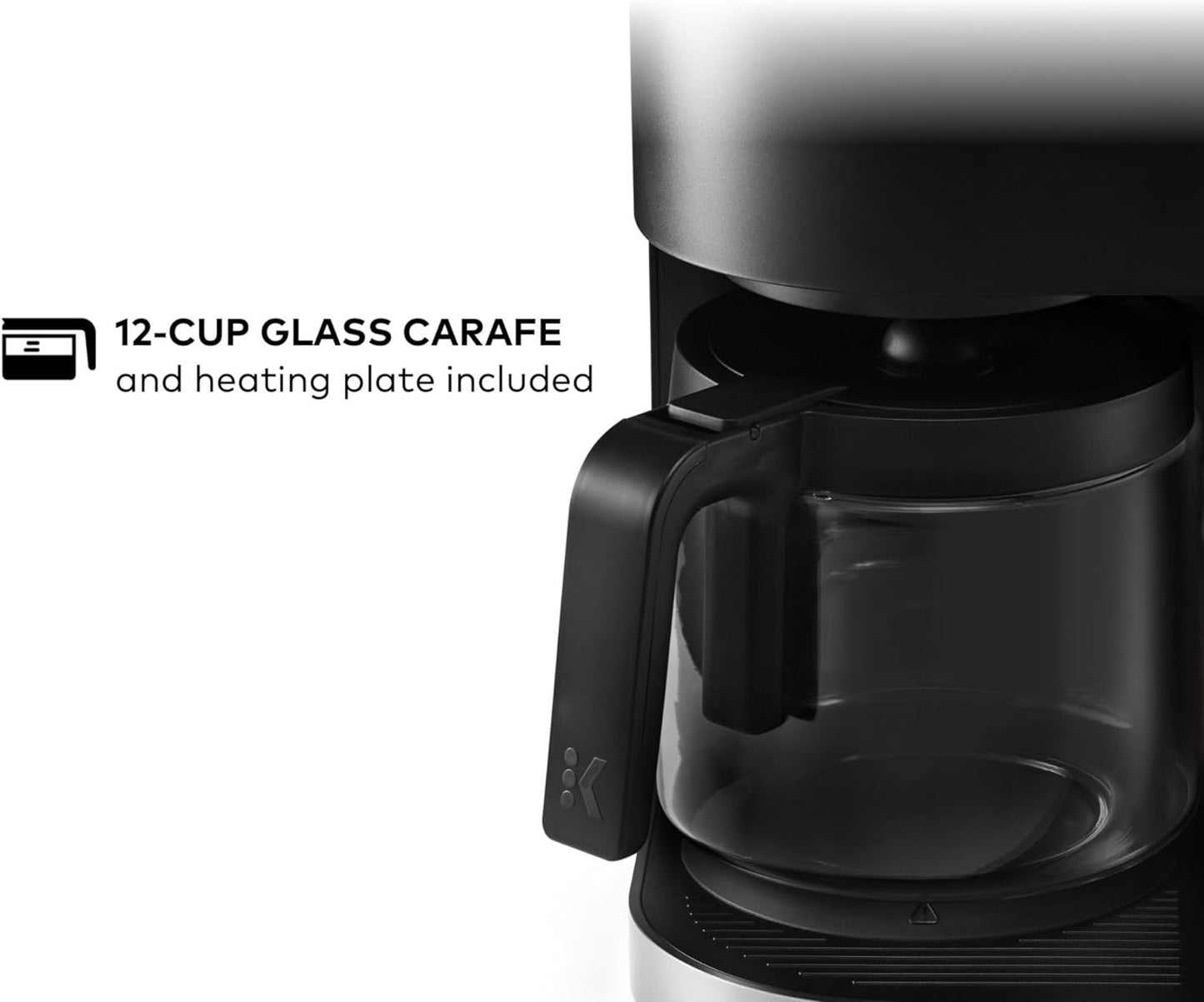 Keurig K-Duo Single Serve K-Cup Pod & Carafe Coffee Maker, with Multiple Brew Sizes, 60Oz Removable Reservoir, Programmable Auto Brew Carafe, (Gen 1), Black
