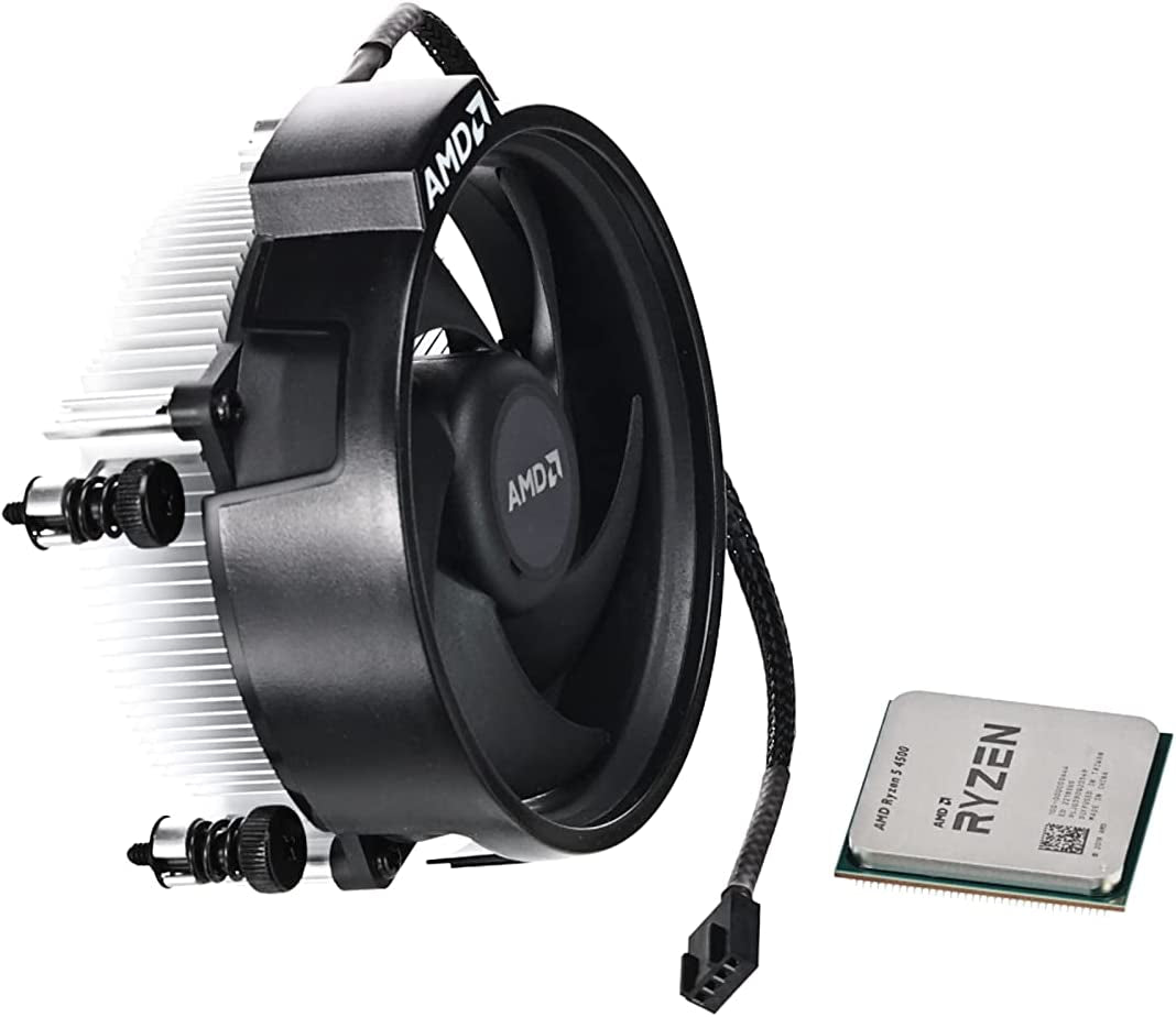 AMD Ryzen 5 4500 6-Core, 12-Thread Unlocked Desktop Processor with Wraith Stealth Cooler