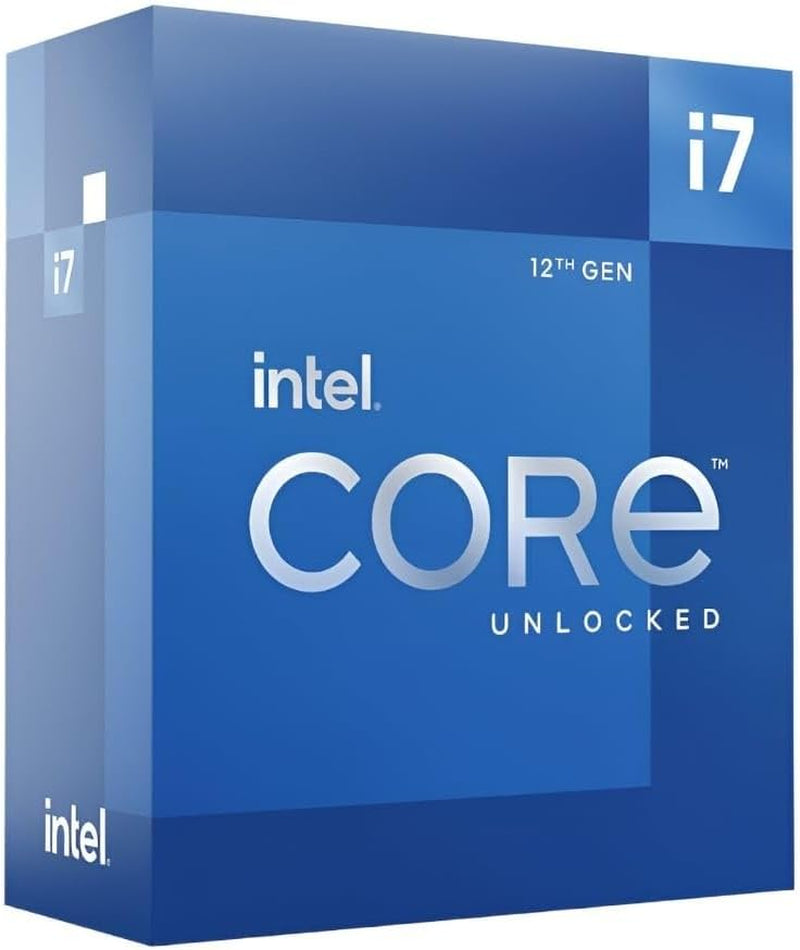 Intel Core I7-12700K Gaming Desktop Processor with Integrated Graphics and 12 (8P+4E) Cores up to 5.0 Ghz Unlocked LGA1700 600 Series Chipset 125W