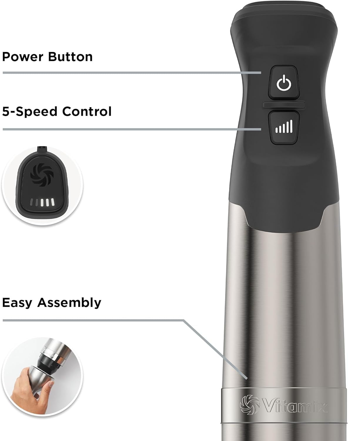 Vitamix Immersion Blender 3 Piece Set