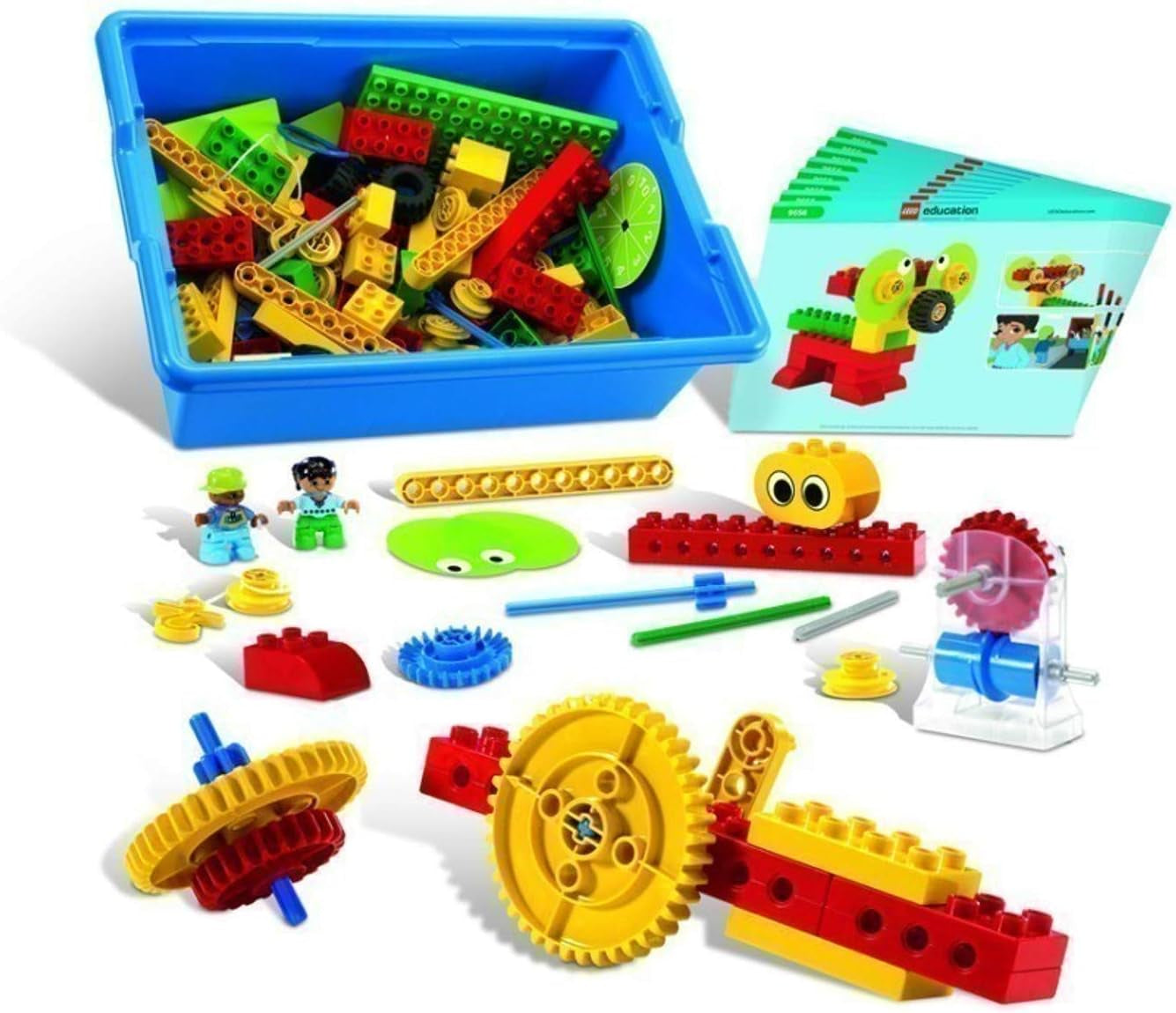 LEGO Education DUPLO Early Simple Machines Set 9656, Mechanical Fun Educational Toy and STEAM Learning for Girls and Boys Ages 5 and up (102 Pieces)