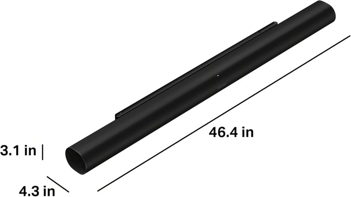 Arc Ultra Soundbar with Dolby Atmos and Voice Control - 9.1.4 Surround Sound for TV and Music - Black