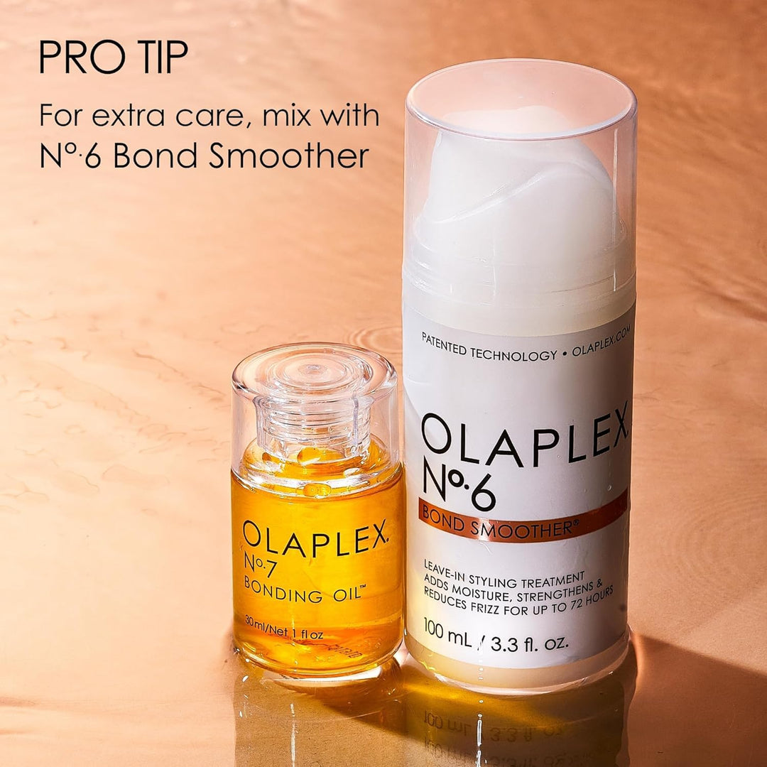 Olaplex No. 7 Bonding Oil, Concentrated High Shine Oil, Heat Protectant, Vi