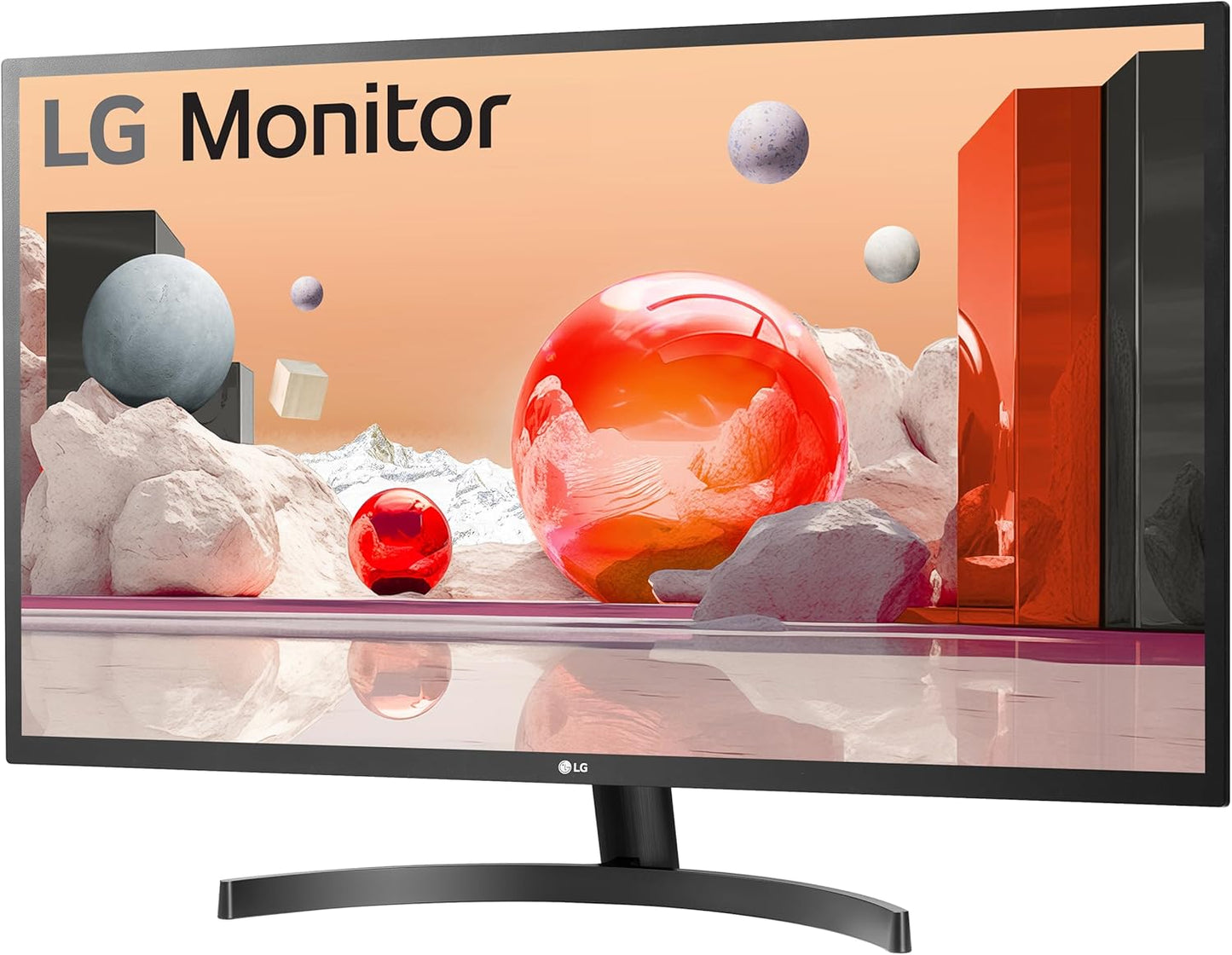 LG FHD 32-Inch Computer Monitor 32ML600M-B, IPS with HDR 10 Compatibility, Black