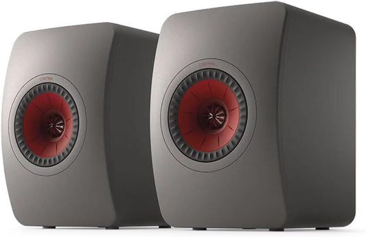 KEF LS50 Meta Passive Bookshelf Speakers - Pair (Titanium Grey)