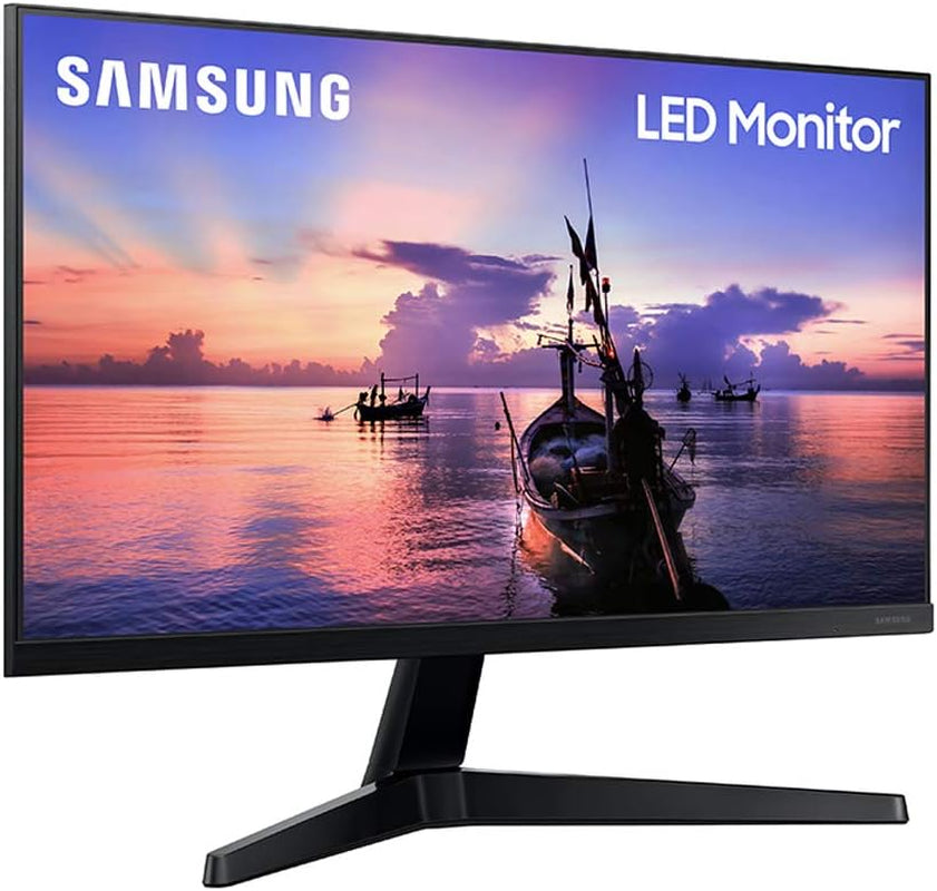 SAMSUNG 27" T35F Series FHD 1080P Computer Monitor, 75Hz, IPS Panel, HDMI, VGA (D-Sub), 3-Sided Border-Less, Freesync, LF27T350FHNXZA