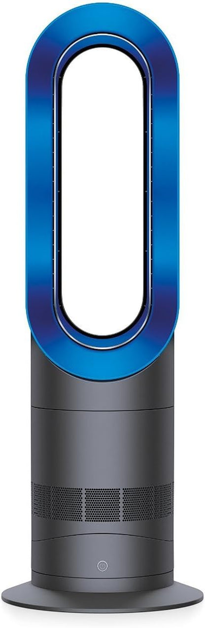 Dyson AM09 Fan Heater, Iron/Blue