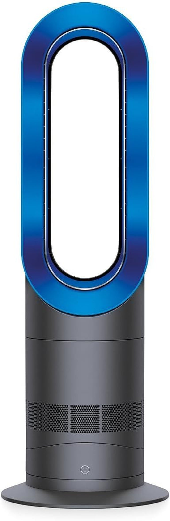 Dyson AM09 Fan Heater, Iron/Blue