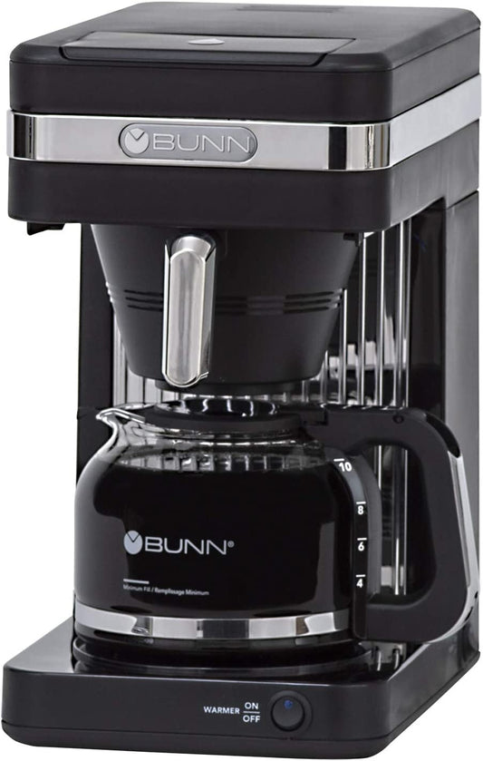 BUNN CSB2B Speed Brew Elite 10-Cup Coffee Maker, Black/Sst