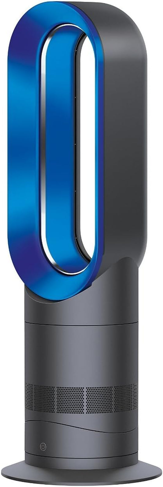 Dyson AM09 Fan Heater, Iron/Blue