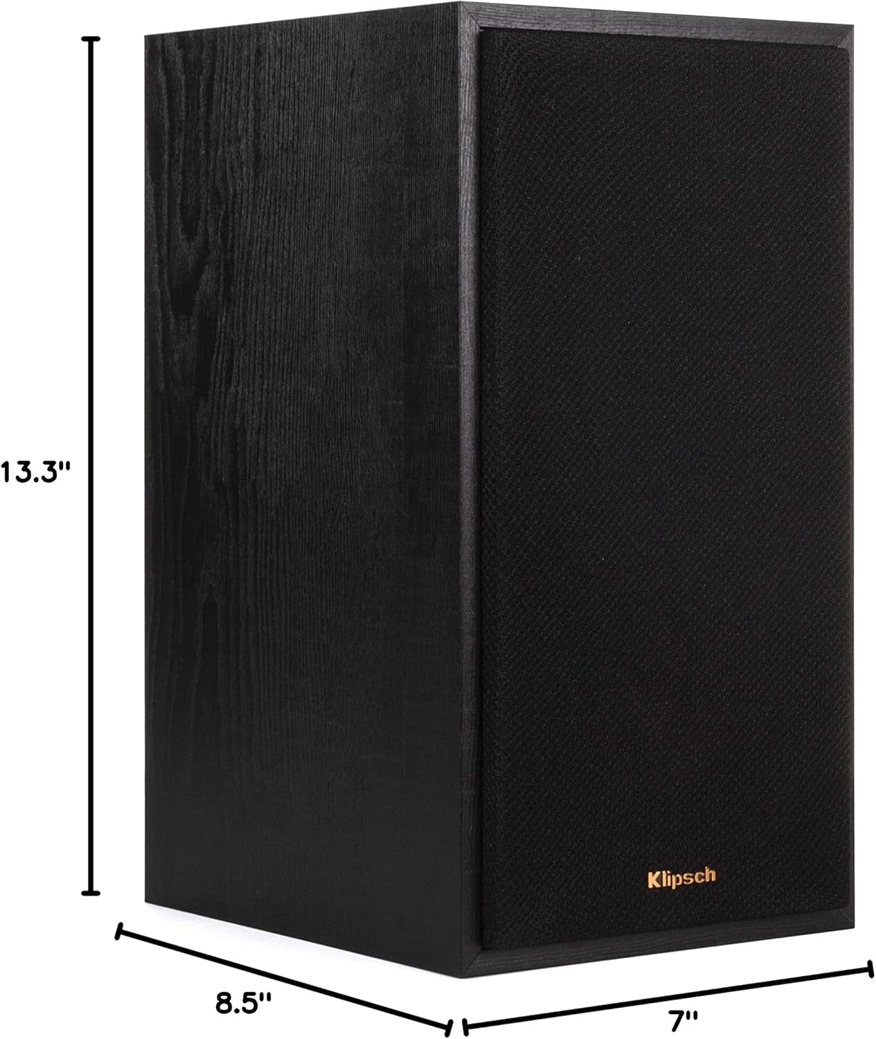 Klipsch R-51M Bookshelf Speaker (Pair), Black