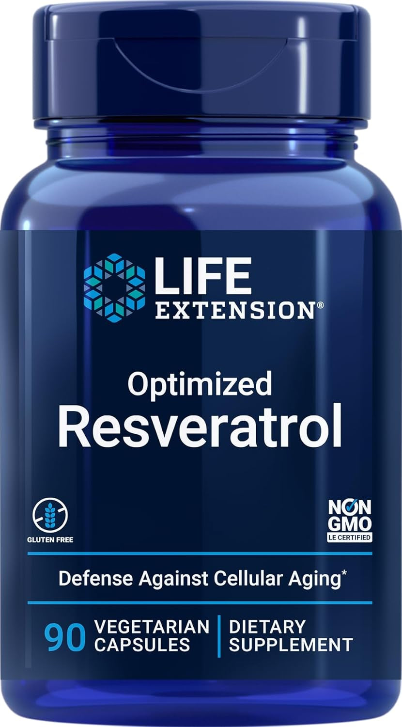 Life Extension Optimized Resveratrol, 90 Vegetarian Capsules