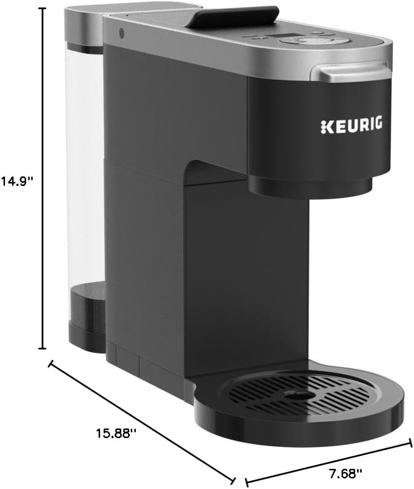 Keurig K-Duo plus Single Serve & Carafe Coffee Maker, Multi-Position 60Oz Removable Reservoir, Programmable Auto Brew Carafe, Black