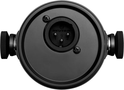 Shure MV7X Microphone - XLR Only Pro Quality Dynamic Mic for Podcasting & Vocal Recording, Voice-Isolating Technology, All Metal Construction, Mic Stand Compatible, Optimized Frequency - Black