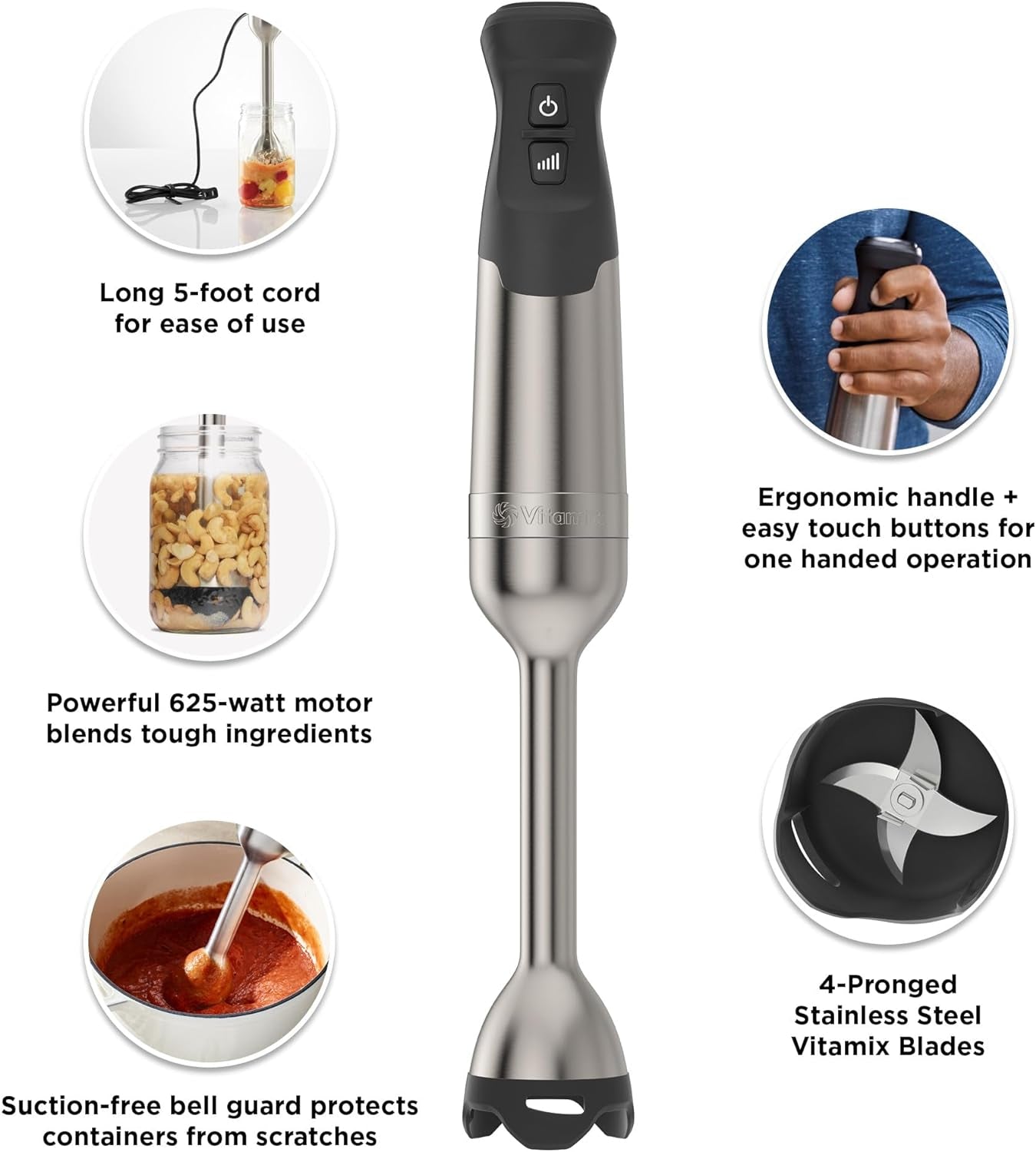 Vitamix Immersion Blender 3 Piece Set