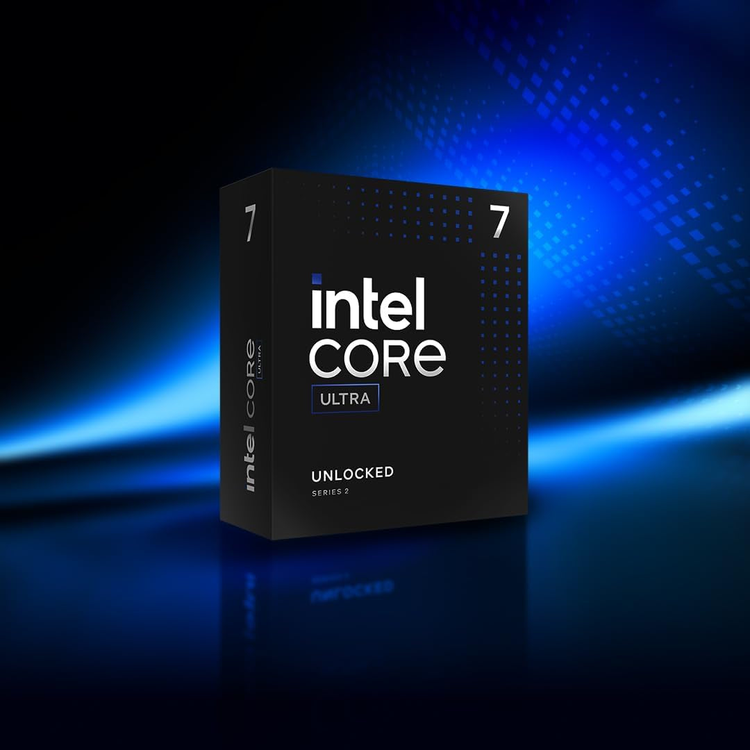 Intel Core Ultra 7 Desktop Processor 265K - 20 Cores (8 P-Cores + 12 E-Cores) up to 5.5 Ghz