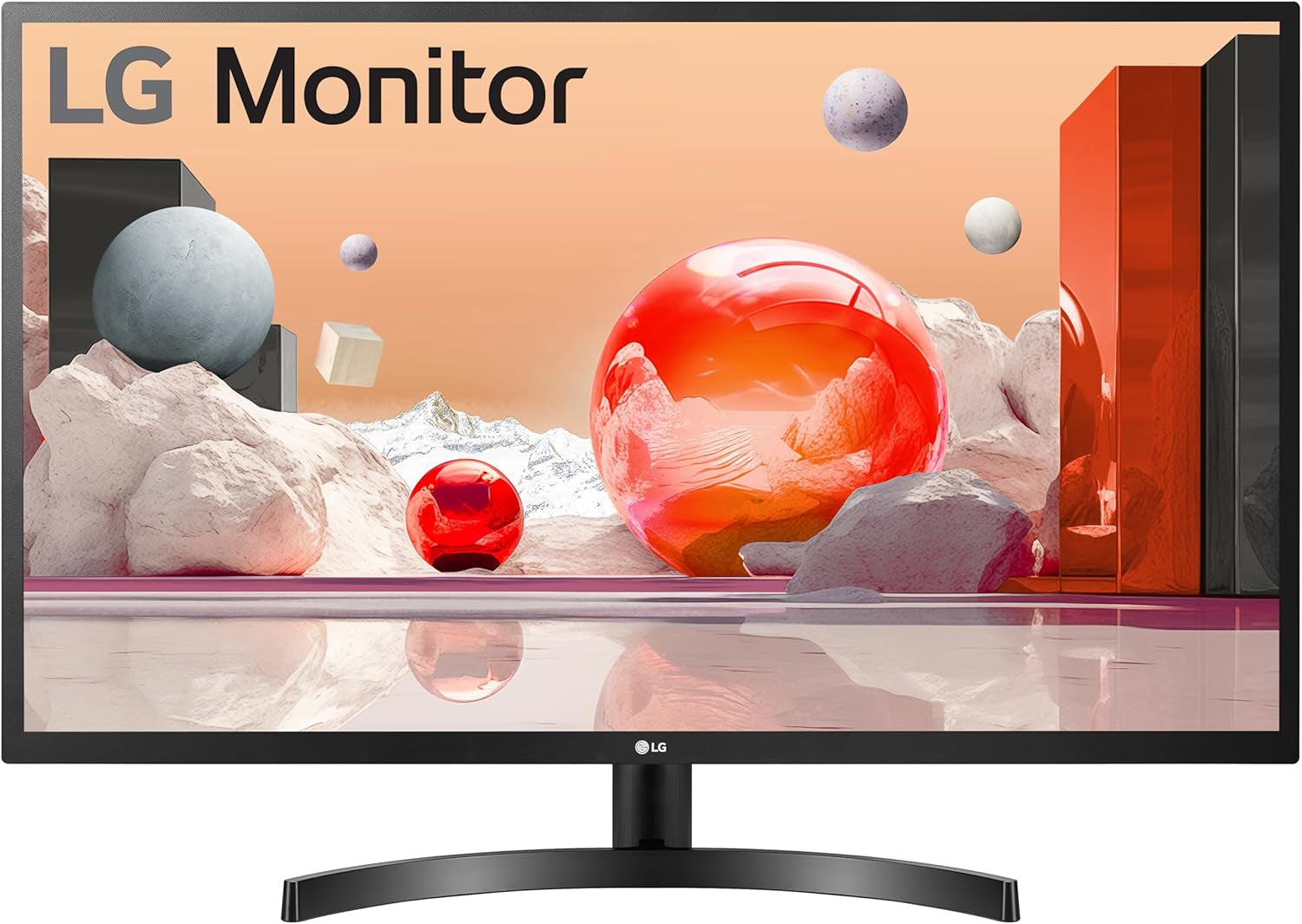 LG FHD 32-Inch Computer Monitor 32ML600M-B, IPS with HDR 10 Compatibility, Black