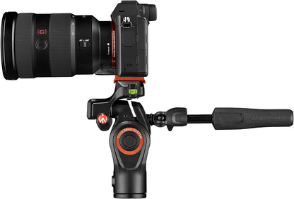 Manfrotto Befree Live Advanced 4-Section Aluminum Travel Tripod with 3-Way Fluid Head