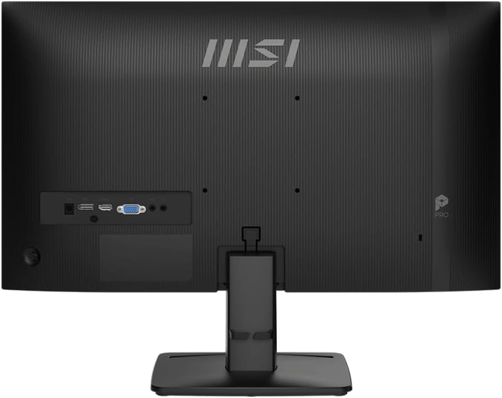 MSI PRO MP251 E2 24.5-Inch IPS 1920 X 1080 (FHD) Gaming Office Monitor, 120Hz, Adaptive-Synch, HDR Ready, HDMI, VGA Port, Display Port,Vesa Mountable, Tilt, Speaker, 1Ms, Black