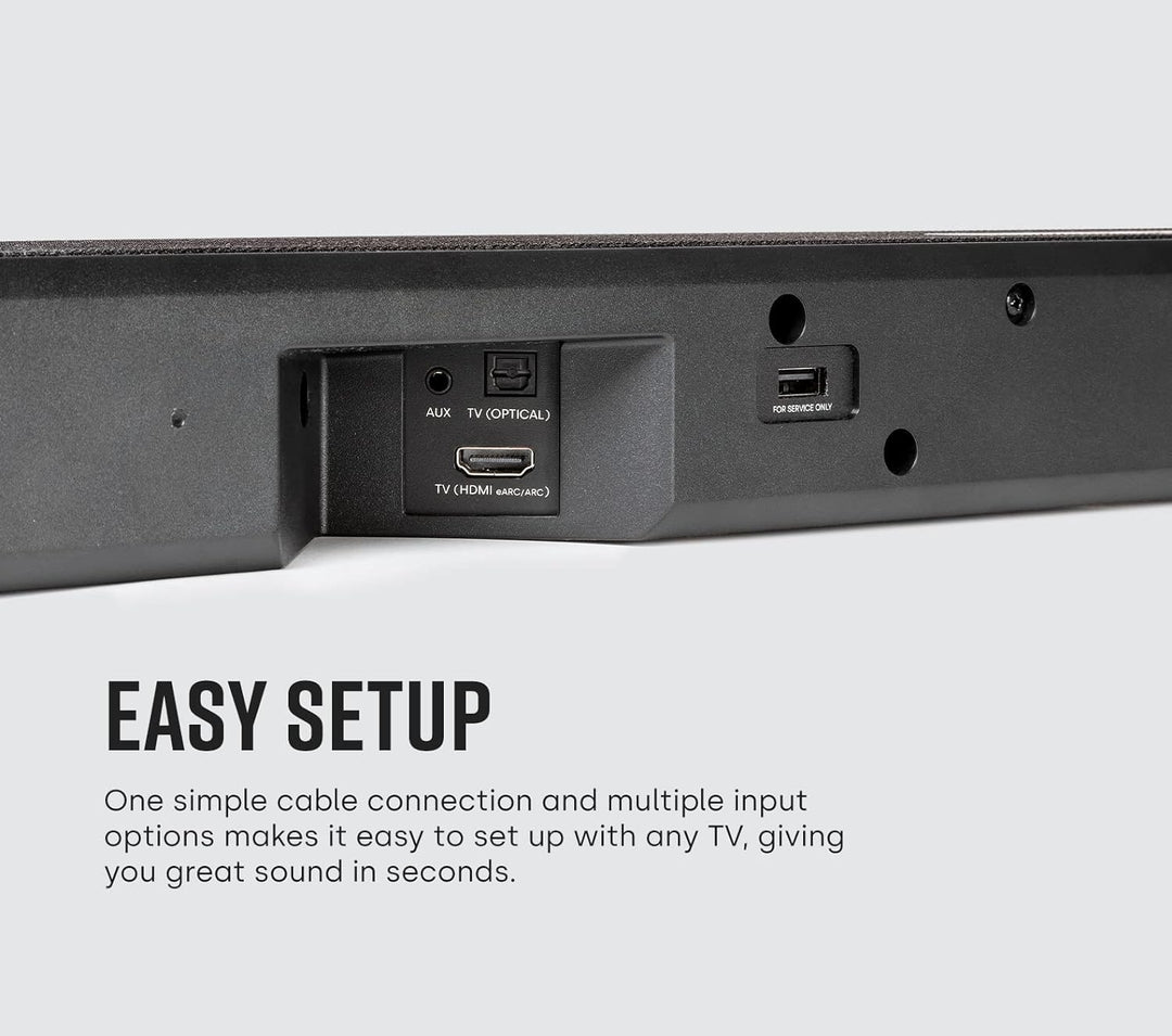 Polk Audio Signa S4 Sound Bar with Wireless Subwoofer - Dolby Atmos 3D Audio, Exclusive Voiceadjust & Bassadjust Technology, HDMI Earc, Works with 8K, 4K & HD Tvs, Bluetooth, Wireless Streaming