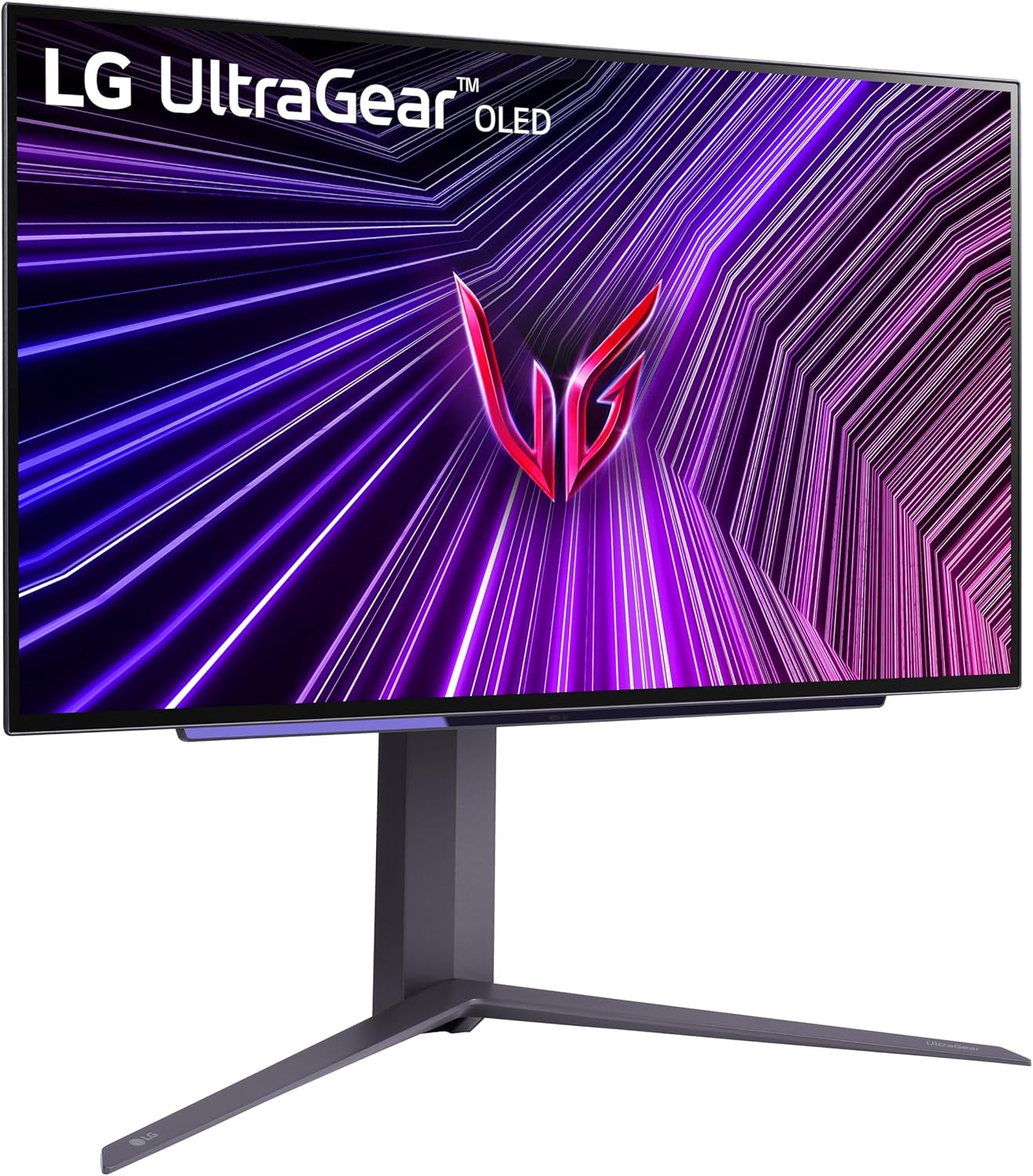 LG ‎27GS93QE 27-Inch Ultragear OLED Gaming Monitor QHD 240Hz 0.03Ms Displayhdr True Black 400 AMD Freesync Premium Pro NVIDIA G-Sync HDMI 2.1 Displayport Tilt/Height/Pivot Stand Black