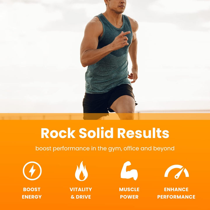 Tribulus Terrestris for Men | 2000Mg Supplement Booster for Energy, Vitality, Stamina & Performance | Extra Strength Saponins | Maca & Black Pepper Extract for Enhanced Absorption | 90 Vegan Capsules