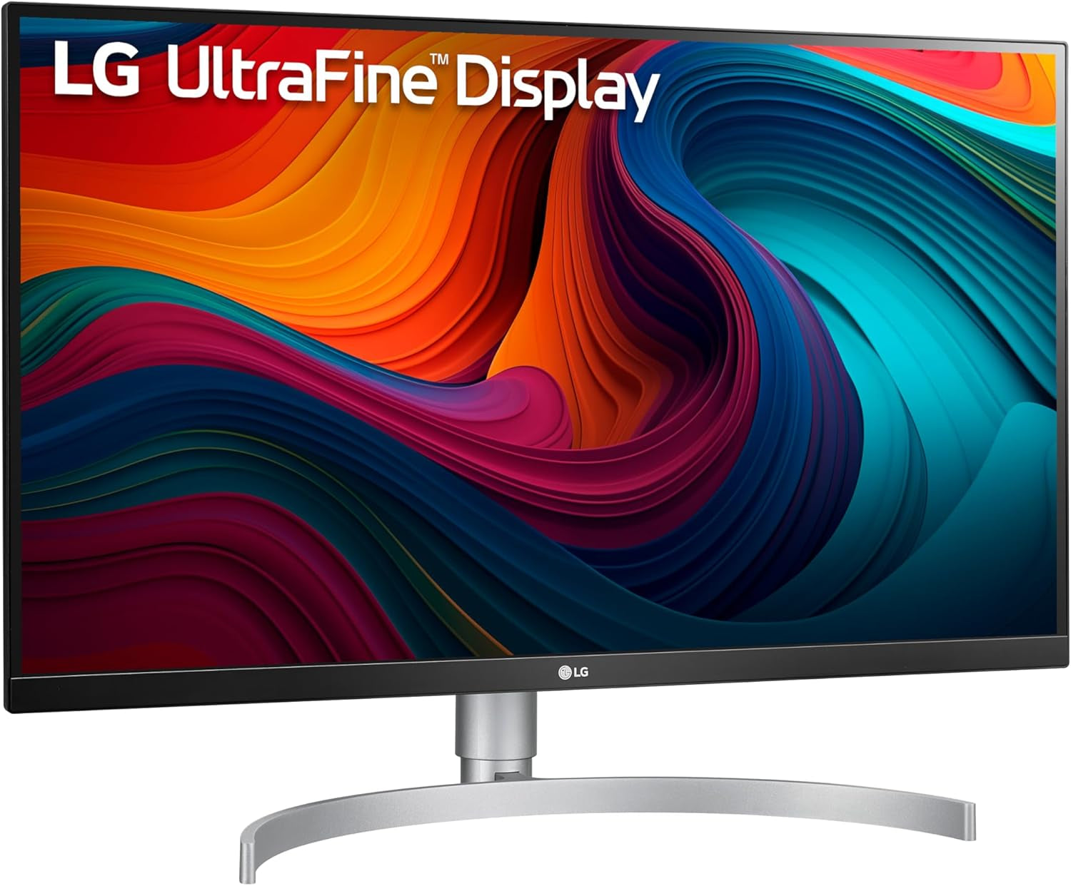 LG Ultrafine UHD 27-Inch 4K UHD 2160P Computer Monitor 27UN850-W, IPS with VESA Displayhdr 400, AMD Freesync, and USB-C, White,Silver