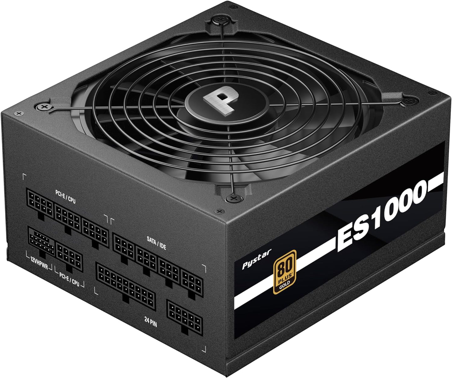 1000W Power Supply 80+ Gold Full Modular PSU, ATX 3.0 & PCIE 5.0, ES1000