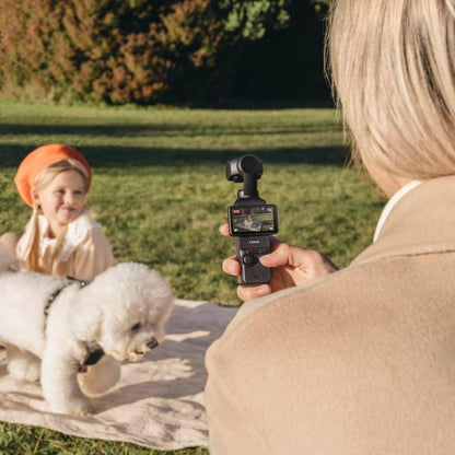 DJI Osmo Pocket 3, Vlogging Camera with 1'' CMOS & 4K/120Fps Video, 3-Axis Stabilization, Fast Focusing, Face/Object Tracking, 2" Rotatable Touchscreen, Digital Camera for Photography, Youtube