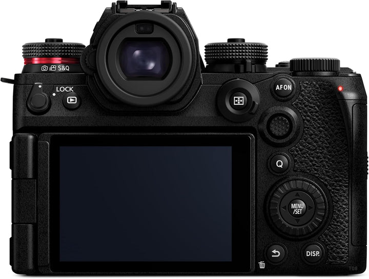 Panasonic LUMIX S1RII Full Frame Mirrorless Digital Camera, Hybrid Model Featuring a 44.3MP Full-Frame Sensor and Lumix'S First-Ever 8K Video Recording - DC-S1RM2