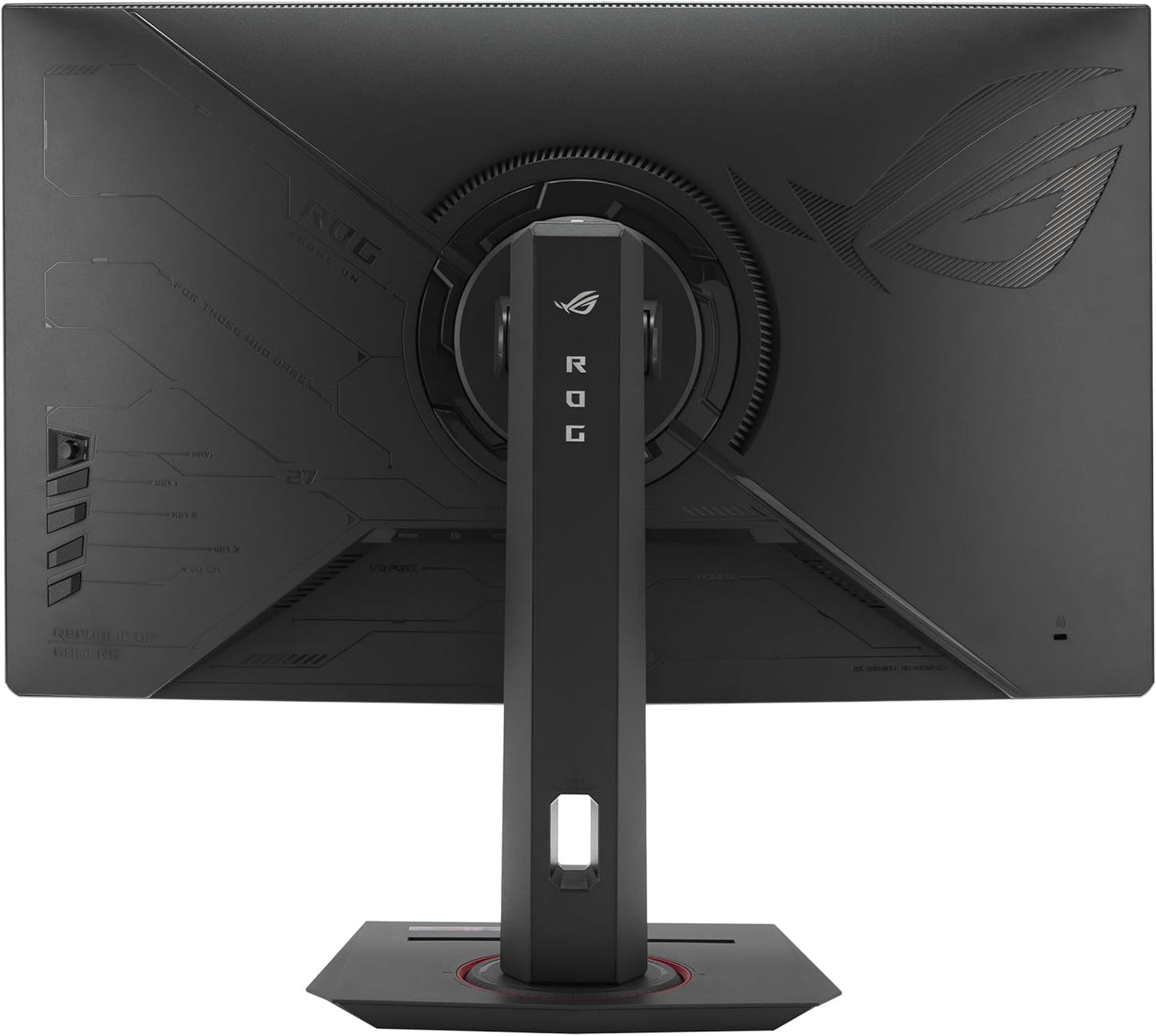 ASUS ROG Strix 27” 1440P HDR400 USB-C Curved Gaming Monitor (XG27WCS) - QHD (2560 X 1440), 180Hz, 1Ms, Fast VA, 125% Srgb, DCI-P3 95%, ELMB Sync, Freesync, Displaywidget, Tripod Socket, 3Yr Warranty