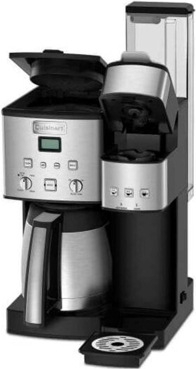 Cuisinart SS-20P1 Coffee Center 10-Cup Thermal Coffeemaker and Single-Serve Brewer, Stainless Steel