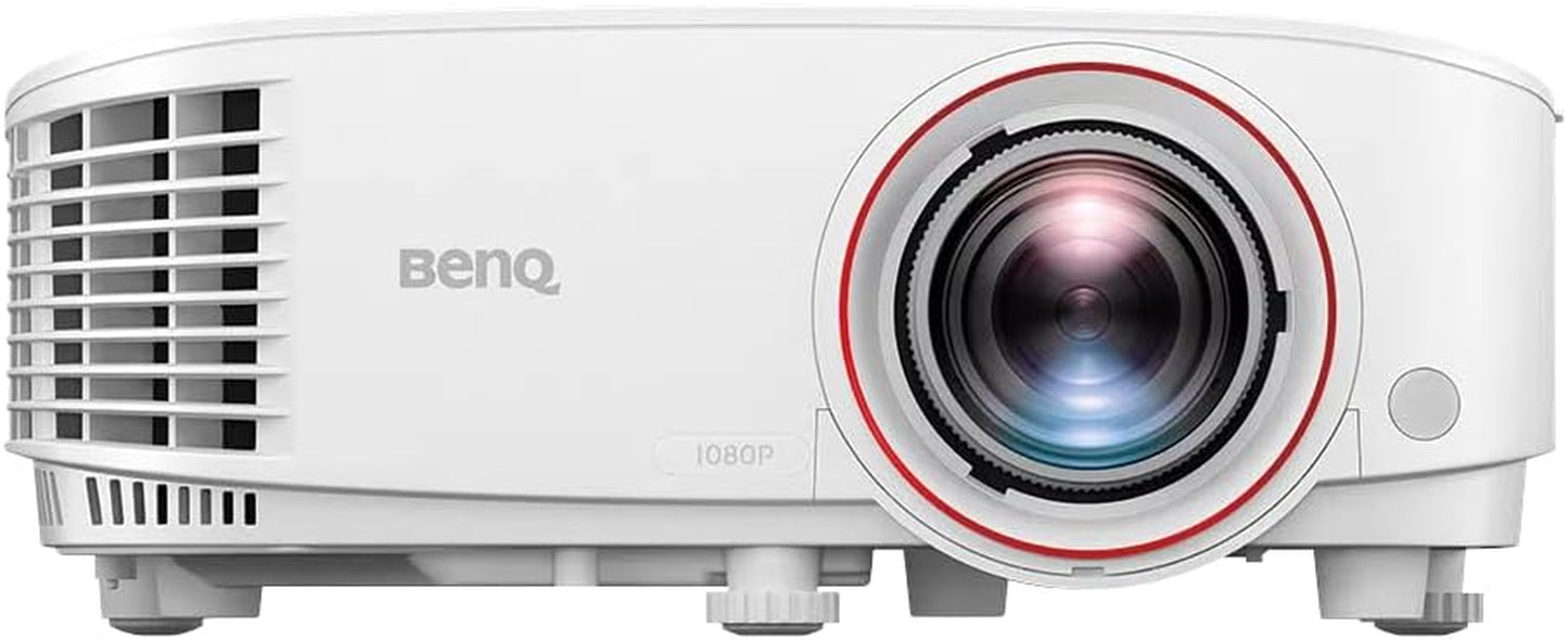 Benq TH671ST 1080P Short Throw Gaming Projector | Gaming Mode for Intense Low Input Lag Action | 3000 Lumens for Lights on Entertainment | 3 Year Industry Leading Warranty