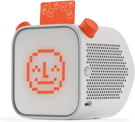 Yoto Player Kids Bluetooth Speaker - Plays Stories, Music, Podcasts, White Noise, Thermometer, Nightlight, Alarm Clock