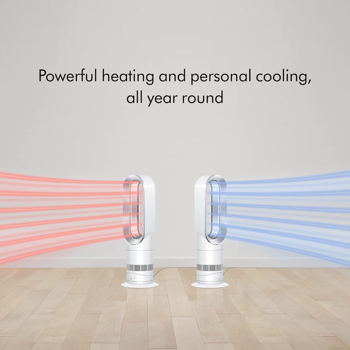 Dyson Hot+Cool™ AM09 Jet Focus Heater and Fan, White/Silver