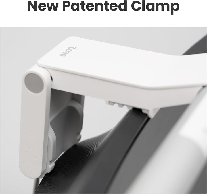 Benq Screenbar Pro LED Monitor Light (Black)/Ultrawide Illumination/Motion Sensor/Adjustable Brightness and Color Temperature/Eye-Care Light Bar/No Screen Glare/Space Saving/Curved Monitors/Usb-C