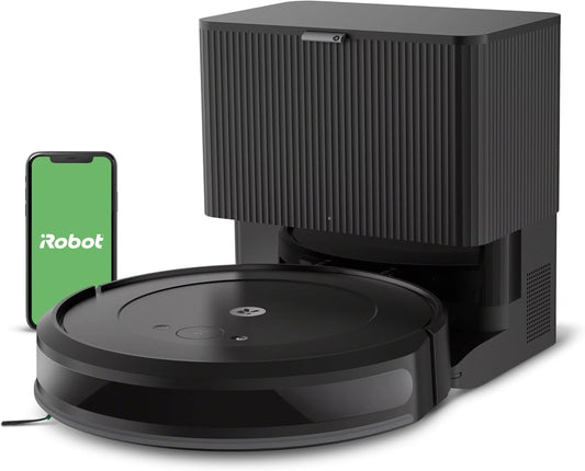 Irobot Roomba Vac 2 Robot Vacuum + Autoempty Dock (Q052) - Self-Empty for 60 Days, Powerful Suction, Works with Alexa, Quieter Cleaning Mode, Multi-Surface Cleaning, Smart Navigation, Neat Rows