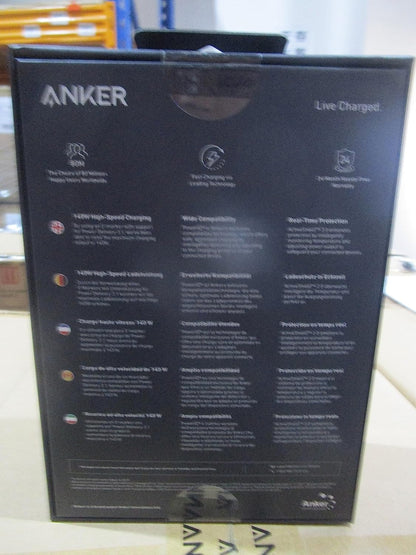 Anker 737 Power Bank, 24,000Mah 3-Port Laptop Portable Charger with 140W Output, Smart Digital Display, Compatible with Iphone 16/15/14/13 Series, Vision Pro, Samsung, Macbook, Dell, Airpods, and More