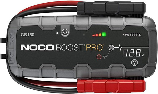 NOCO Boost Pro GB150 3000A Ultrasafe Car Battery Jump Starter, 12V Battery Pack, Battery Booster, Jump Box, Portable Charger and Jumper Cables for 9.0L Gasoline and 7.0L Diesel Engines