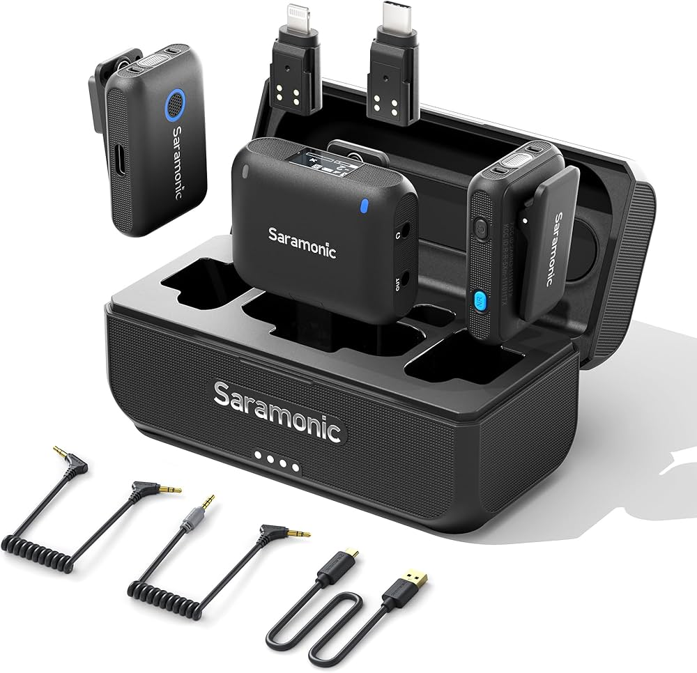Micrófono Lavalier Saramonic Blink500 B2+ Inalámbrico 20H