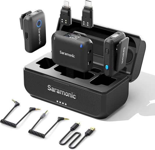 Micrófono Lavalier Saramonic Blink500 B2+ Inalámbrico 20H