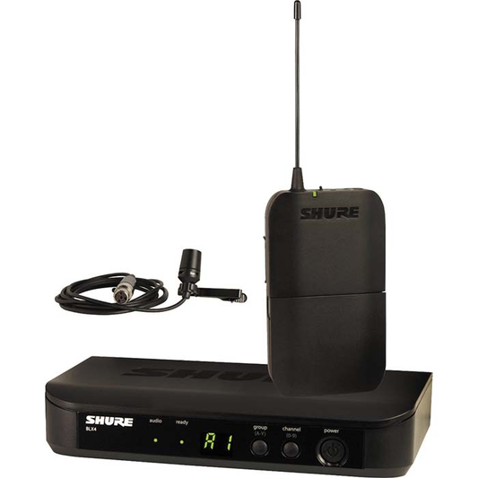 Micrófono Inalámbrico Shure BLX14/CVL Lavalier UHF 300Ft